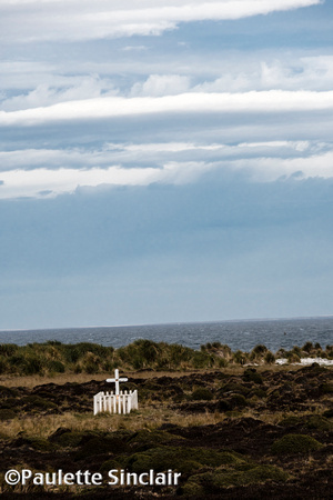 A Frenchman's lonely grave