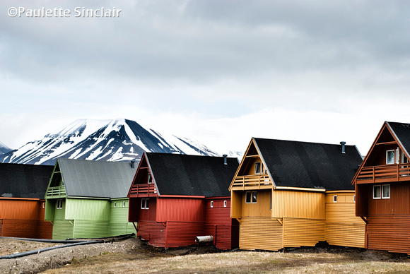 Colorful homes...